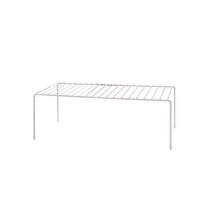 Better Houseware Coated-Steel Storage Shelf Small ,White (185)