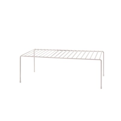 Better Houseware Coated-Steel Storage Shelf Small ,White (185)