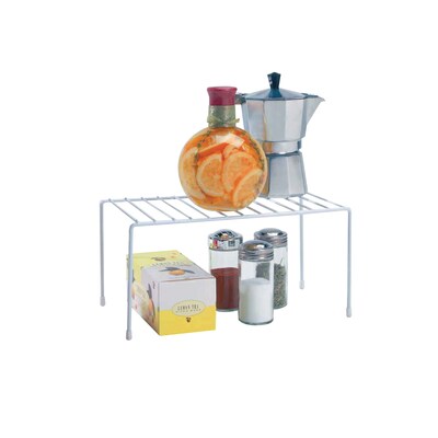 Better Houseware Coated-Steel Storage Shelf Small ,White (185)