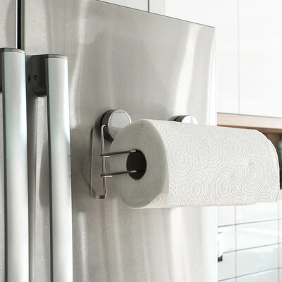 Better Houseware Stainless Steel Magnetic Paper Towel Holder, Silver (2406)