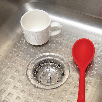 Better Houseware PVC Small Sink Mat, Clear (41485)