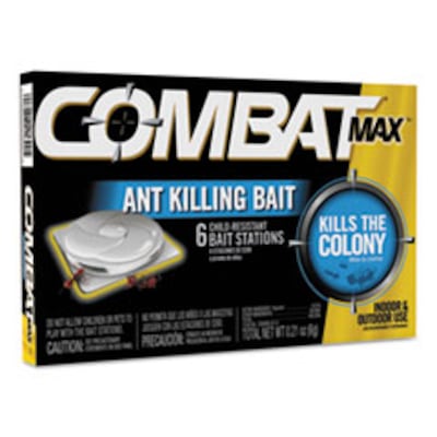 Combat Source Kill MAX Ant Killing Bait, 0.21 oz, 6/Box 12 Boxes/Carton (DIA55901)