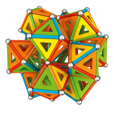 Geomag Supercolor Panels Building Sets, 388 Pieces/Pack (GMW193)