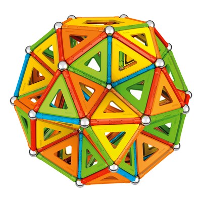 Geomag Supercolor Panels Building Sets, 388 Pieces/Pack (GMW193)