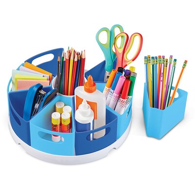 Learning Resources Create A Space Plastic Organizer Kits, Blue (LER3806B)