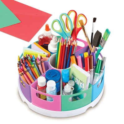 Learning Resources Create A Space Plastic Organizer Kits, Assorted Colors (LER3806P)