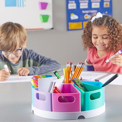 Learning Resources Create A Space Plastic Organizer Kits, Assorted Colors (LER3806P)