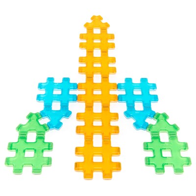 Polydron Hashmag Building Sets, 24 Pieces/Set (PY-558000)