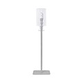 Dial® FIT Touch Free Dispenser Floor Stand, 15.7 x 15.7 x 58.3, White