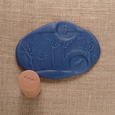Yellow Door Let's Roll Forest Friends Clay Rollers, Brown, Set of 6 (YUS1155)