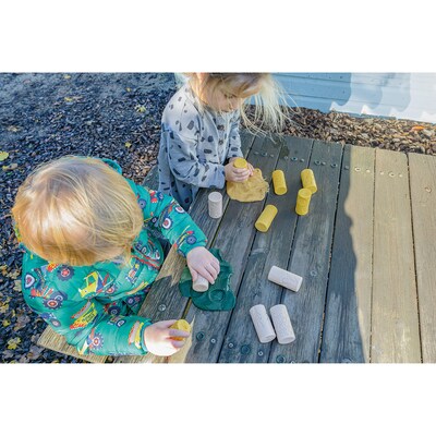 Yellow Door Let's Roll Pond Life Clay Rollers, Natural, Set of 6 (YUS1157)
