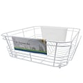 Better Houseware Coated-Steel  Dish Drainer, White (1420/W)