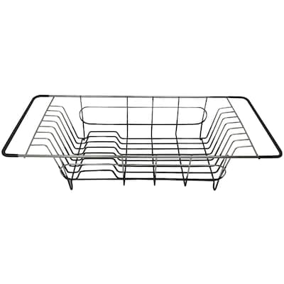 Better Houseware Over-the-Sink  Stainless Steel Dish Drainer, Silver (1484.8)