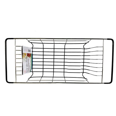 Better Houseware Over-the-Sink  Stainless Steel Dish Drainer, Silver (1484.8)