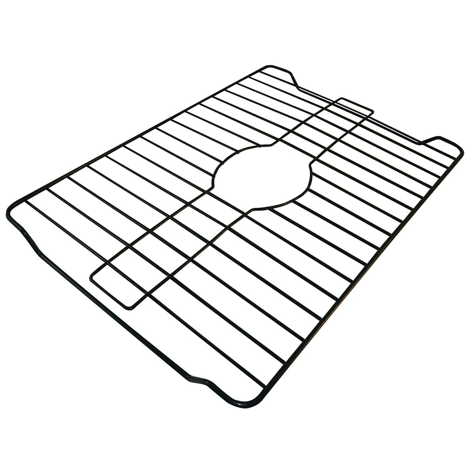 Better Houseware CoatedSteel Large Sink Protector, Black (1487/E