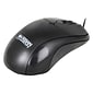 Urban Factory BIG CRAZY Wired Ambidextrous Optical USB Mouse, Black (BCM01UF)