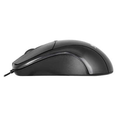 Urban Factory BIG CRAZY Ergonomic Ambidextrous Optical USB Mouse, Black (UBFBCM01UF)