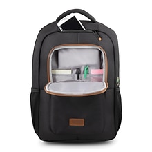 Urban Factory CYCLEE Recycled Plastic 15.6-Inch Eco Laptop Backpack, Black (ECB15UF)