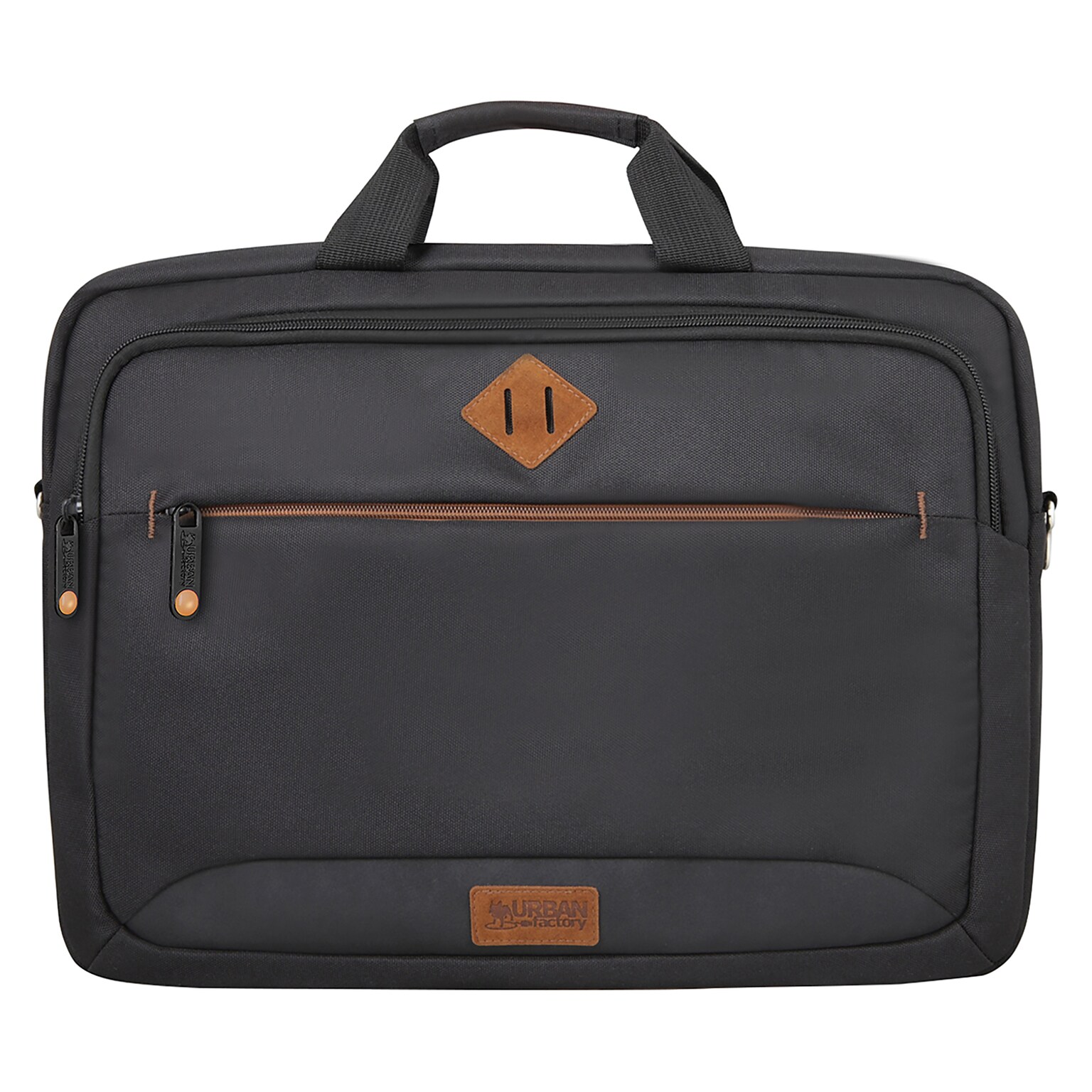 Urban Factory CYCLEE 15.6 Plastic Laptop Bag, Black (UBFETC15UF)