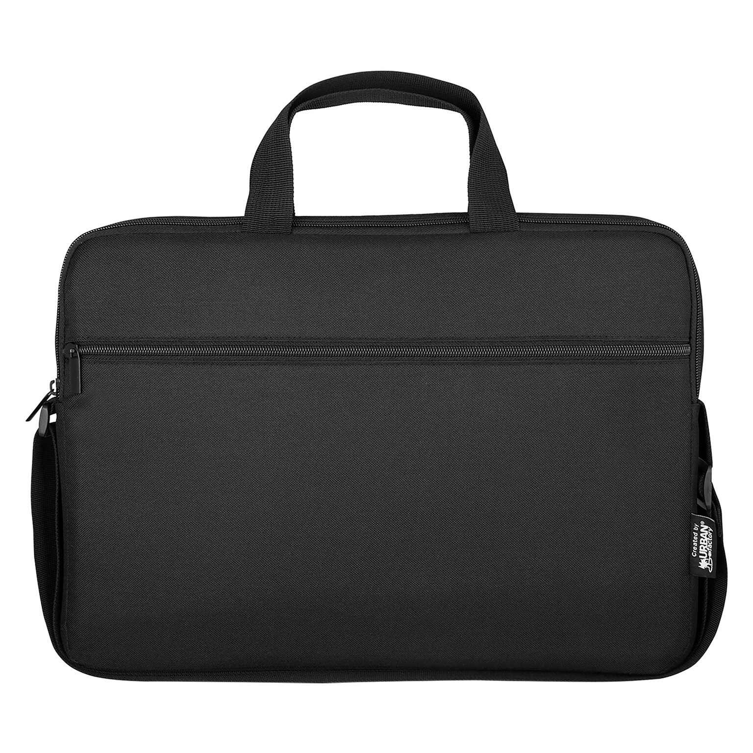 Urban Factory NYLEE 15.6 Polyester Water Resistant Laptop Bag, Black (UBFTLS15UF)