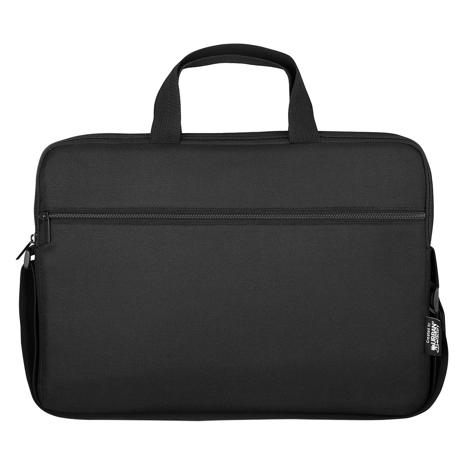 Urban Factory NYLEE Polyester 17.3-Inch Top-Loading Laptop Case, Black (TLS17UF)