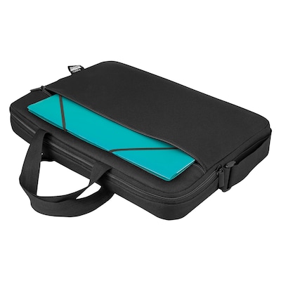 Urban Factory NYLEE Polyester 17.3-Inch Top-Loading Laptop Case, Black (TLS17UF)