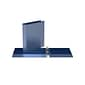 Davis Group Easyview Premium 1 1/2" 3-Ring View Binders, Royal Blue, 6/Pack (8412-92-06)