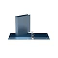 Davis Group Easyview Premium 1 1/2 3-Ring View Binders, Navy Blue, 6/Pack (8412-72-06)