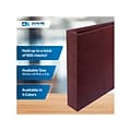 Davis Group 3-Up 1 7-Ring Special Application Binder, D-Ring, Burgundy (3UPAM-08)