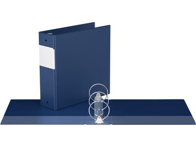 Davis Group Easyview Premium 3 3-Ring View Binders, Royal Blue, 6/Pack (8414-92-06)