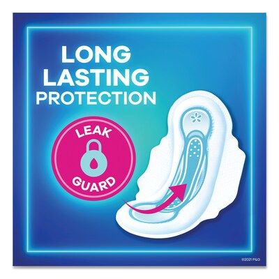 Always® Maxi Pads with Wings, Extra Heavy Overnight, 20/Pack