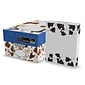 Quill Brand® 8.5" x 11" Copy Paper, Animal Friends Packaging, 20 lb, 92 Bright, 500 Sheets/Ream, 8 Reams/Carton (AF8RM22)
