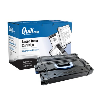 Quill Brand® HP 43X Extended Yield Remanufactured Black Toner Cartridge (C8543X(J))