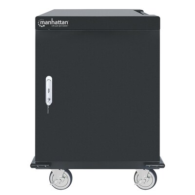 Manhattan UVC Charging Cart with 32 USB-A Ports and 32 AC Outlets, (180313)