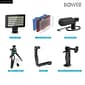 Bower Smart Photo Vlogger Kit with LED, Microphone & Remote (WA-VLEKIT2)