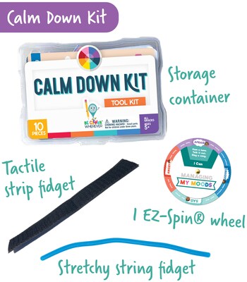 Carson Dellosa Calm Down Kit, 10 pieces