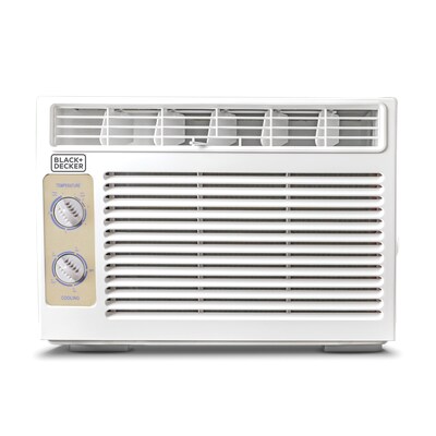 Black & Decker 5000 BTU Window Air Conditioner with Remote, White (WACBD05MWT6)