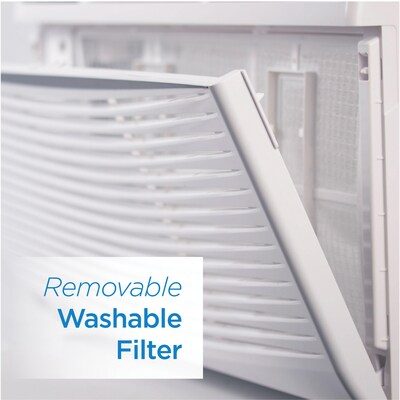 Black & Decker 5000 BTU Window Air Conditioner with Remote, White (WACBD05MWT6)