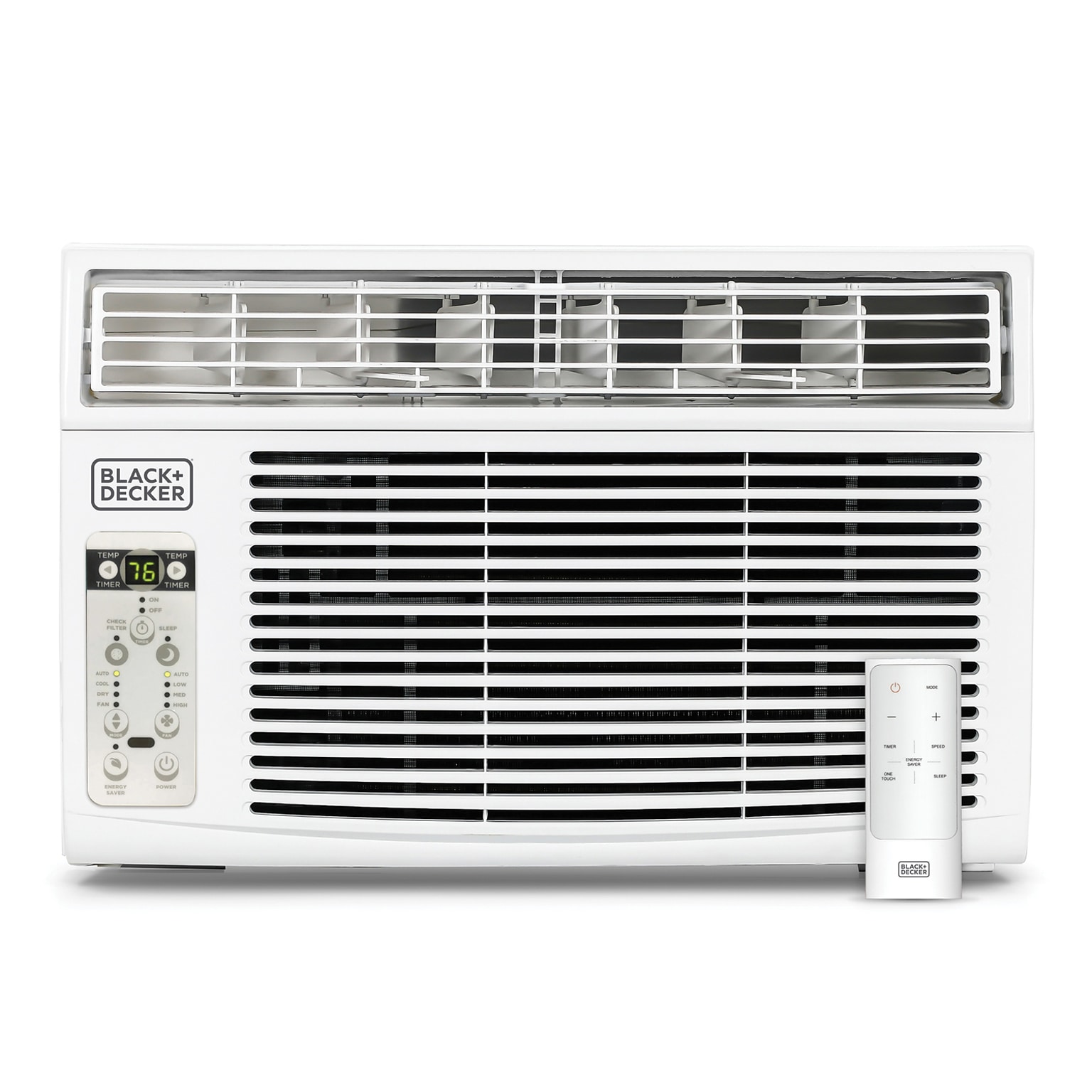 Black & Decker 10000 BTU Window Air Conditioner with Remote, White (WACBD10WT6)