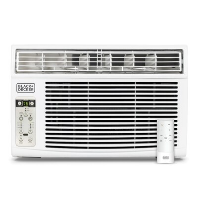 Black & Decker 10000 BTU Window Air Conditioner with Remote, White (WACBD10WT6)