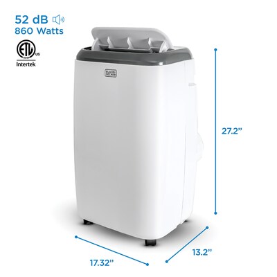 Black & Decker 8000 BTU Window Air Conditioner with Remote, White (WACBPP05WTB)