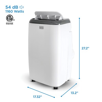 Black & Decker 8000 BTU Window Air Conditioner with Remote, White (WACBPP08HWTB)