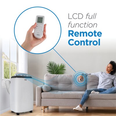 Black & Decker 14000 BTU Window Air Conditioner with Remote, White (WACBPP10HWTB)