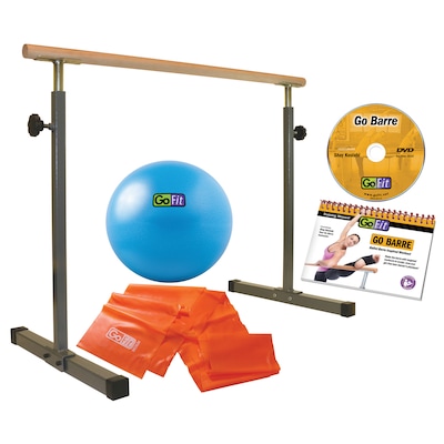 GoFit Brown GoBarre Workout Set (GF-BBAR)