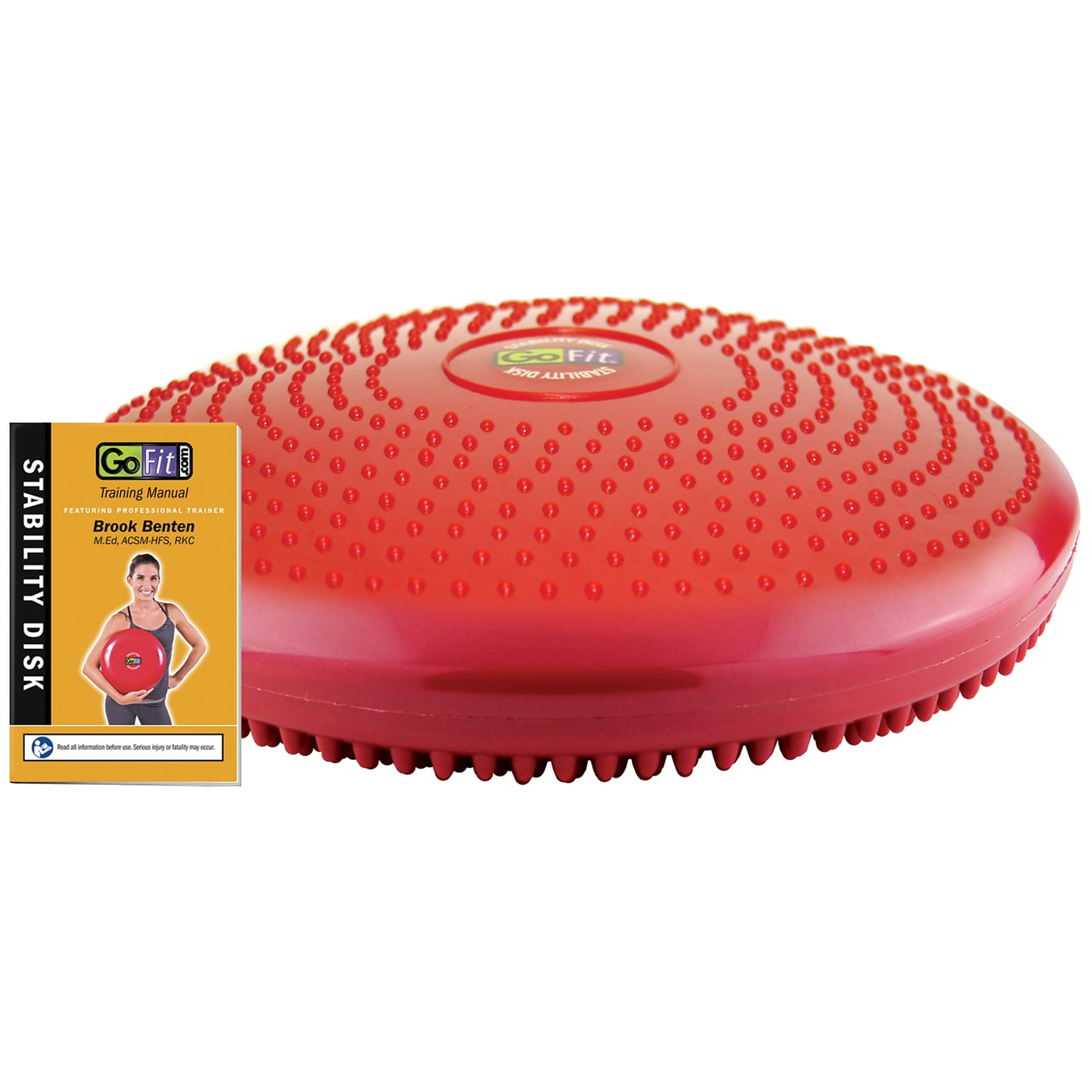 Gofit Core Balance Disk, Red (GF-CDISK)