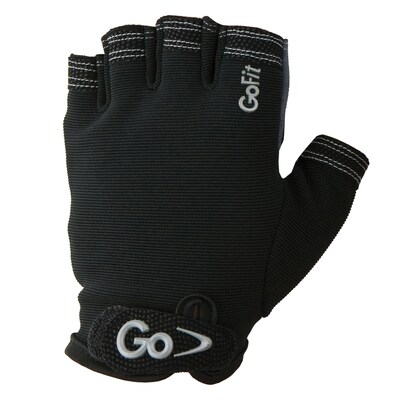 GoFit Xtrainer Men's Black Cross-Training Gloves, Large (GF-CT-LG)