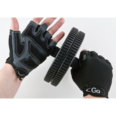 GoFit Xtrainer Mens Black Cross-Training Gloves, XL (GF-CT-XLG)