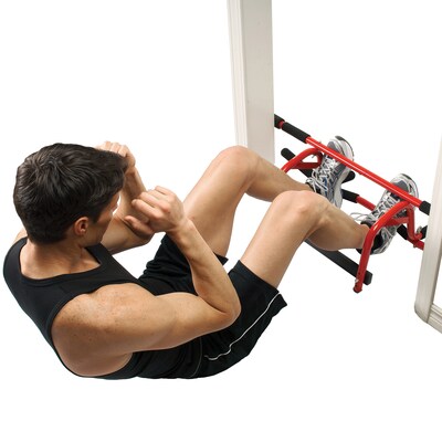 GoFit Red Elevated Chin-up Station (GF-ECS)