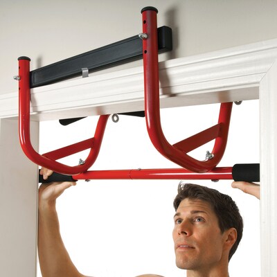 GoFit Red Elevated Chin-up Station (GF-ECS)