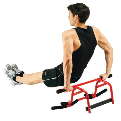 GoFit Red Elevated Chin-up Station (GF-ECS)